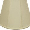ynxaria Empire Softback Lampshades with Washer Fitter, 9"x18"x13" Egg Color - 3 of 4