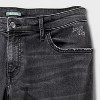 Women's Mid-Rise Skinny Curvy Jeans - Wild Fable™ Black - 3 of 3