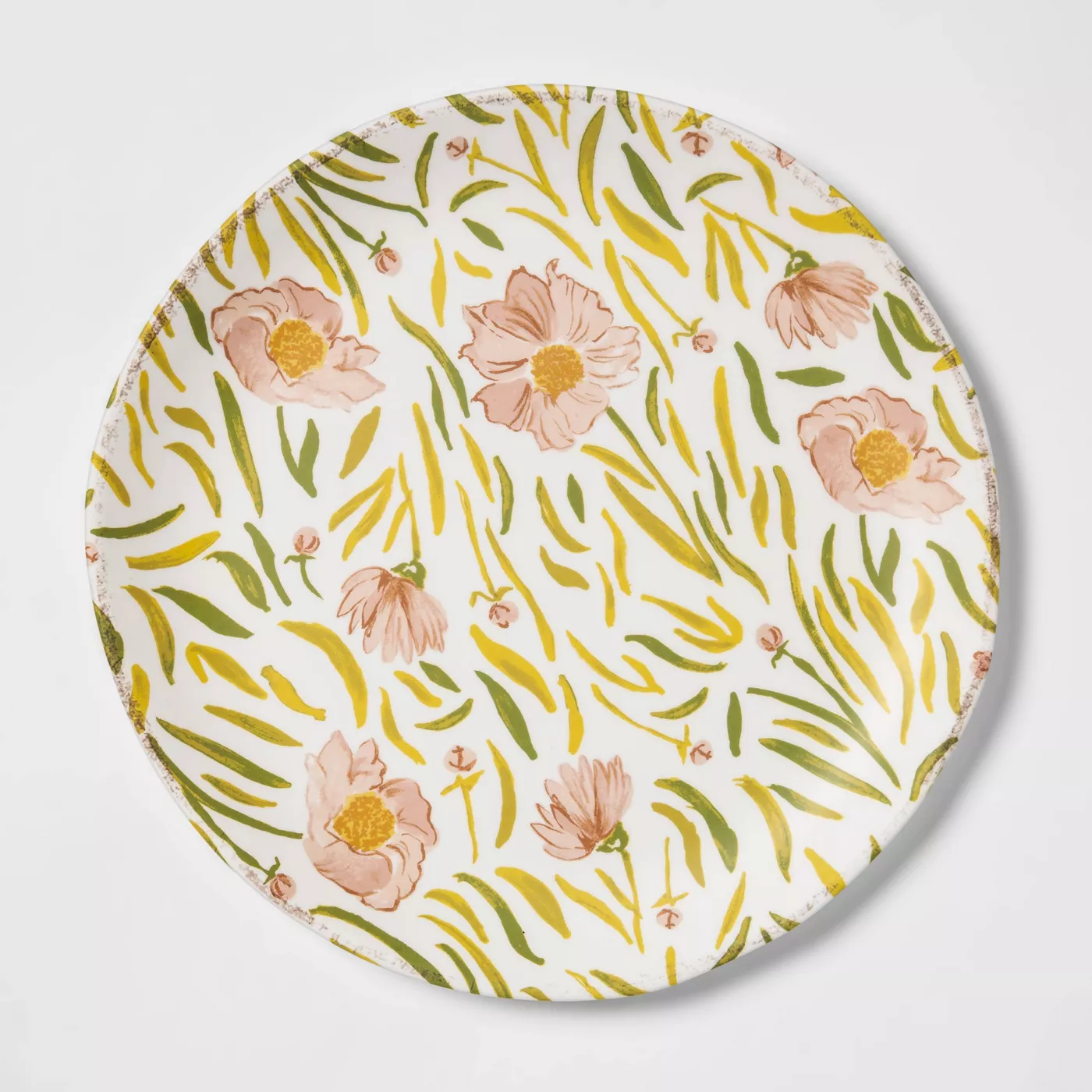 11" Melamine Floral Dinner Plate - Threshold™ 