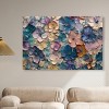 Art Remedy Jewel Flowers Colorful buterfly and flowers wall art Unframed - 2 of 4