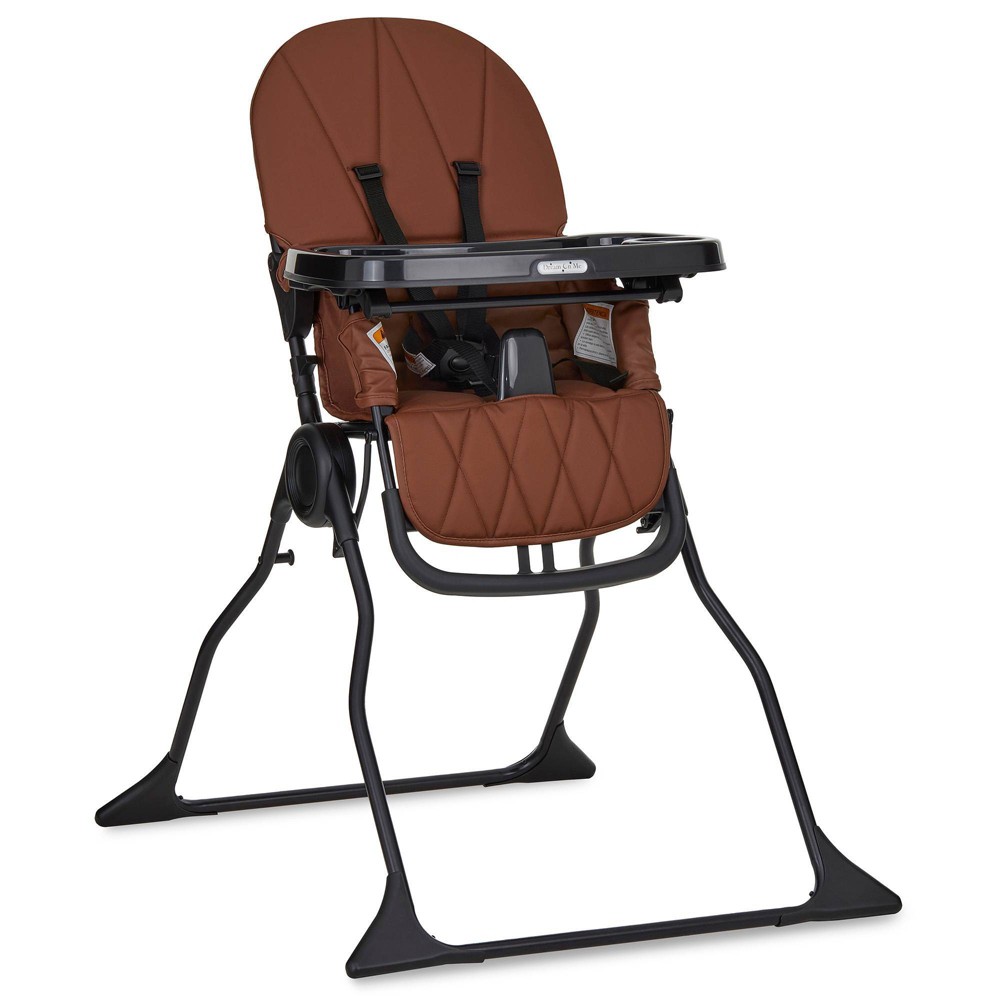 Dream On Me Snack & Stow Standard High Chair - Cognac