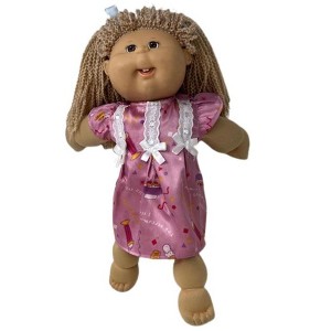 Doll Clothes Superstore Ice Cream Print Nightgown Fits 15 - 16 Inch Cabbage Patch Kid Dolls - 1 of 4
