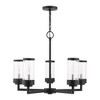 Livex Lighting Hillcrest 5 - Light Chandelier in  Textured Black - 2 of 4