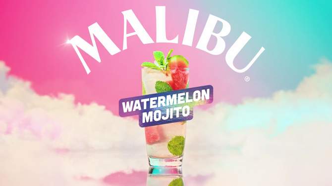 Malibu Watermelon Flavored Caribbean Rum - 750ml Bottle, 2 of 8, play video