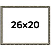 PosterPalooza | 26x20 Wood Antique Frame with UV Acrylic, 4 Finishes: Bronze, Gold, Silver, and Black - 2 of 4