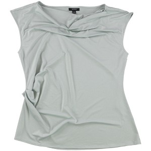 Alfani Womens Solid Pullover Blouse - 1 of 2