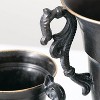 Sullivans Set Of 2 Urn Metal Containers 14.75"H & 9.75"H Black - 2 of 3