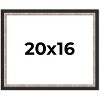 PosterPalooza | Simple Silver Picture Frame - UV Acrylic, Backing Board, Hanging Hardware Included - 2 of 4