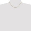 Black Bow Jewelry 0.9mm, 14k Yellow Gold, Solid Franco Chain Necklace - 2 of 4