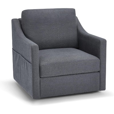 EROMMY Accent Chair,Linen Fabric Armchair