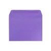 JAM Paper 9 x 12 Booklet Colored Envelopes Violet Purple Recycled 25/Pack (1531752) - 2 of 4