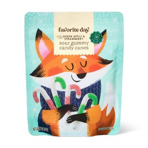 Sour Gummy Christmas Candy Canes - 7oz - Favorite Day™ - 1 of 3