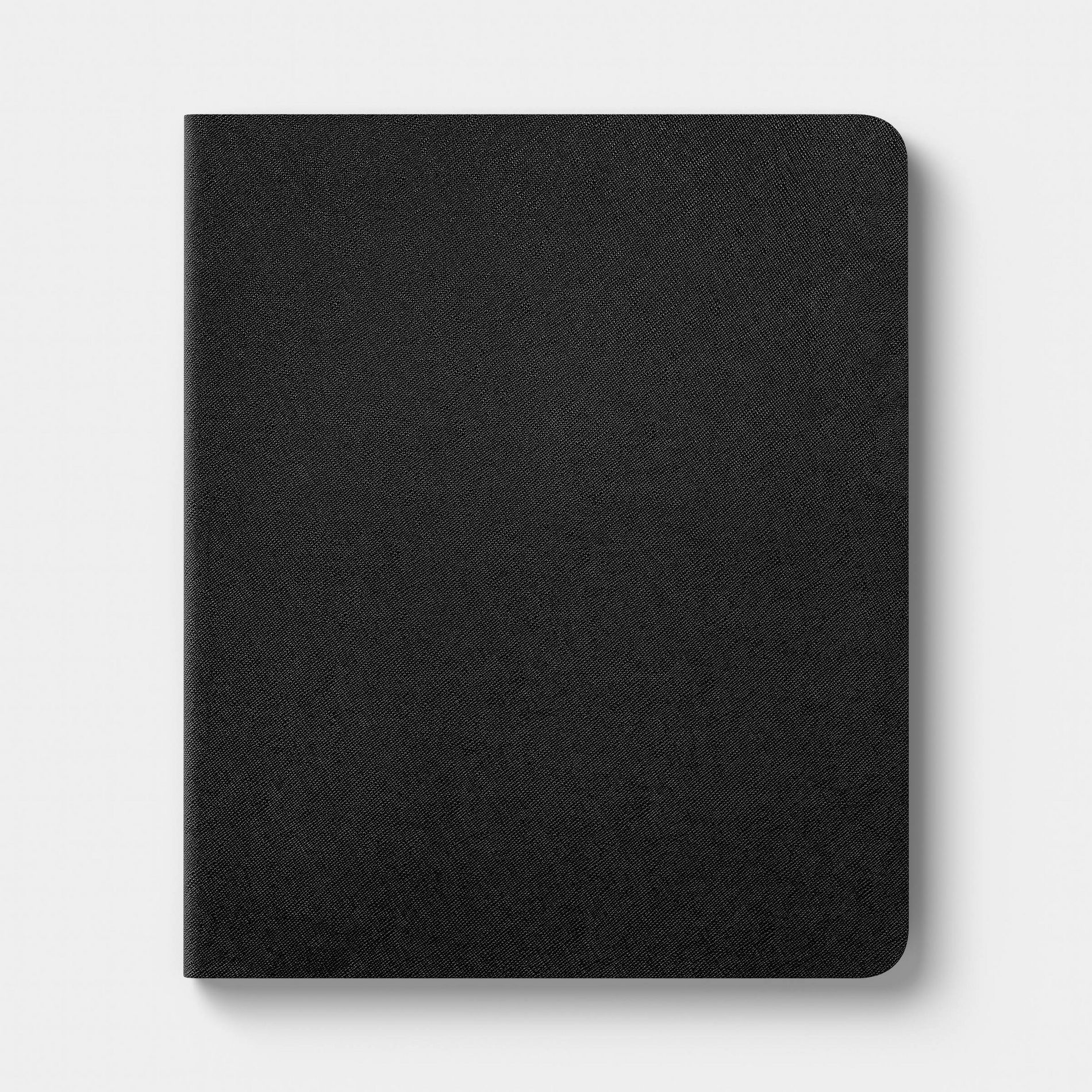 iPad Air 13 (2024) Case - heyday™ Black Saffiano