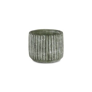 Cheung's Arianthe Orb Patterned Cement Pot - Small - 1 of 3