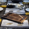 NCAA LSU Tigers Delio Acacia Wood Cheese Cutting Board and Tool Set - 4 of 4