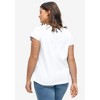 ellos Plus Size Graphic Scoop Neck Tee - 3 of 4