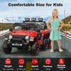 Jojoka 24V Ride on Car with 6 Wheels, 4WD Switchable Battery Powered Toy Car, Lights, Bluetooth, 3 Speeds, Remote Control - 2 of 4