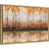Amanti Art Treeline by Jack Roth Canvas Wall Art Print Framed 23-in. x 16-in. - 3 of 4