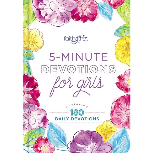 5-Minute Devotions for Girls - (Faithgirlz) by  Zondervan (Hardcover) - image 1 of 1