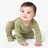 Bellabu Bear Baby Sage & Spots Leopard Bamboo Convertible Footie - 3 of 4