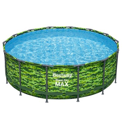 Bestway Steel Pro Max 14'x48" Camo Above Ground Pool Set