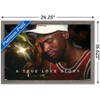 Trends International Michael Jordan - A True Love Story Framed Wall Poster Prints - 3 of 4