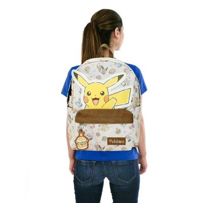 Pokemon Pokémon Pikachu All-Over Print Characters 17" Adult Backpack — фото 7