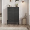 4+2 Dresser for Bedroom, Freestanding 46.6" Tall Drawer Dresser with Storage, Wooden Closet Storage Chest for Living Room, Bedroom, Entryway - 3 of 4