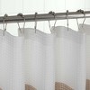 Dainty Home Waffle Weaved Ombre Striped Shower Curtain - image 2 of 4