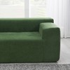 VASIP Modern Green L-Shape Modular Sofa Set, 2-Piece Cream Upholstered Couch for Living Room, Bedroom & Salon, 109*68" - Free Combination - 2 of 4