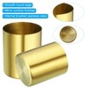 Unique Bargains Desk Stainless Steel Pencil Pen Holders Cup Makeup Brush Holder 1 Pc - 4 of 4