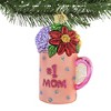 Old World Christmas 4.0 Inch Best Mom Mug Tree Ornament , Number One Unconditional (1PC) - 3 of 3