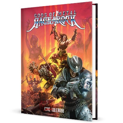 Gods of Metal: Ragnarock - Core Rulebook, Hardcover RPG Book, Full Color