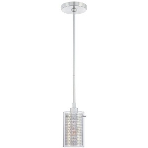 George Kovacs Lighting Grid 1 - Light Pendant in  Chrome - 1 of 1
