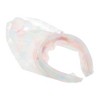 Unique Bargains Women's Colorblock Triangle Headband White Blue 1 Pc - 4 of 4