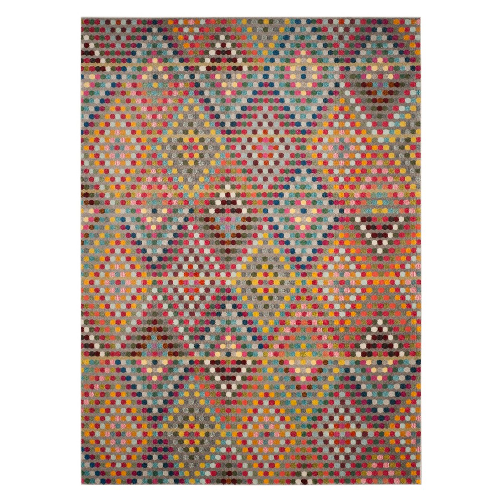 9'x12' Geometric Area Rug Beige - Safavieh