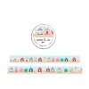Illustrated Masking Tape by Ramus & Co - 3ct Rolls, Assorted Rolls (Summerland + Beach Huts + Coral Reef) - 3 of 4