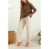 August Sky Women's Rib Lightweight Pullover Sweater - 3 of 4