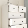 CAVINAS 5/6/7 Drawer Bedroom Dresser,Wood Dresser & Chest of Drawers with Square Handle for Living Room,Hallway,Entryway - 3 of 4