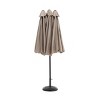 Double Sided Outdoor Umbrella With Crank,Patio Cantilever Umbrella,Umbrella For PatioOutdoor Furniture - Maison Boucle - 3 of 4