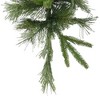 Northlight 36" Ashcroft Cashmere Pine Artificial Christmas Teardrop Swag, Unlit - 4 of 4