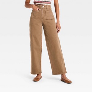 Pantalón recto estilo marinero para mujer - Universal Thread™ Malva
