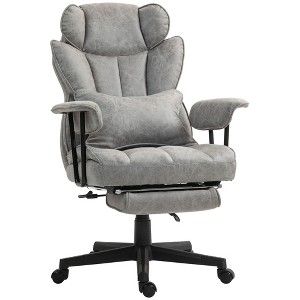 PAGED Adjustable Computer Chair Executive Office Chair with Foot Rest and High Back, Comfy Desk Chair for Office, Bedroom - 1 of 4