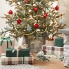 Holiday Plaid Premium Gift Wrap Red/Green - Hearth & Hand™ with Magnolia - image 2 of 4