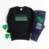 Simply Sage Market Women's Graphic Sweatshirt Retro Lucky Stripes - 3 of 3