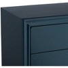 Crestview Collection Oslo 32"W Blue 3-Drawer Accent Chest - image 3 of 4