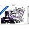 Trends International DC Comics Batman: Gotham Inked - Group Framed Wall Poster Prints - 3 of 4