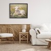 Stupell Industries Sunlight Lamb in Flowers Floating Frame Canvas Art - 3 of 4