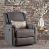 Gliding Recliner Chair with Swivel, Manual Glider Rocking Chair, CENGHU Adult Recliner Chair,Adjustable Modern Single Recliner Chair - 3 of 4