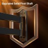 Corner TV Wall Mount with Long Arm for 32-75" TVs, Full Motion Mount with 32.37 " Extension, Swivel & Tilt, Max VESA 600x400mm, Holds Up to 100 lbs - 4 of 4